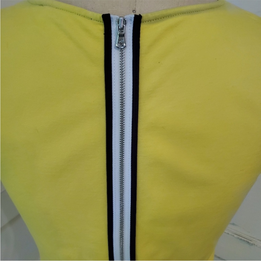 Kenneth Cole Vibrant Yellow Midi Dress - Picture 6 of 7